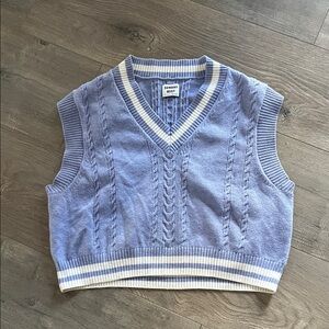 Purple Aritzia Sunday Best Sweater Vest